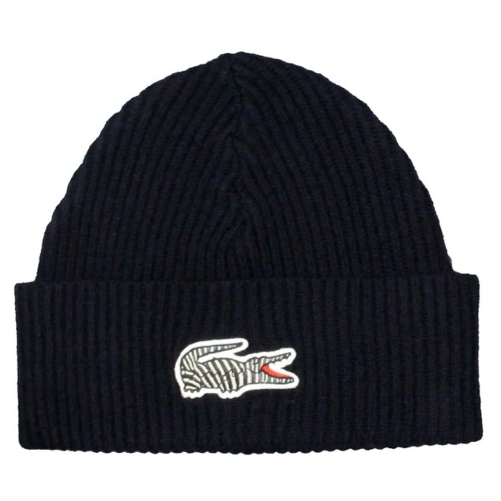Kids Lacoste Wool Beanie